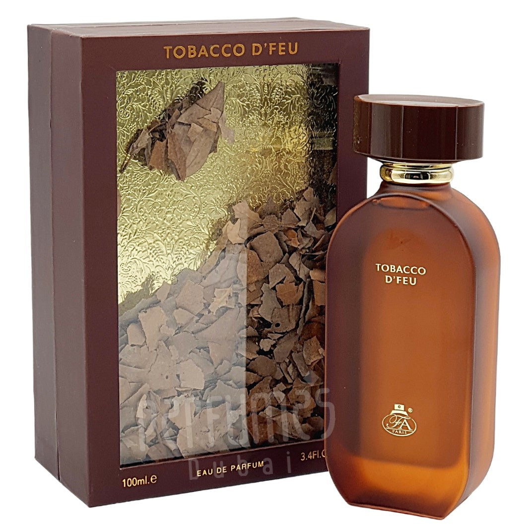 Tobacco D'feu Perfume 100ml EDP By FA Paris (Fragrance World)