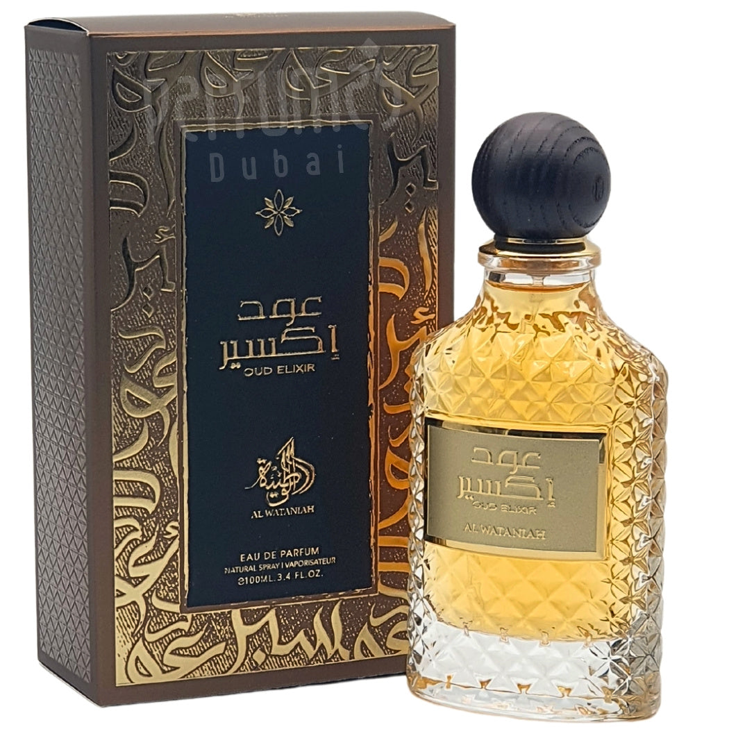 Oud Elixir 100ml by Al Wataniah perfumesdubai