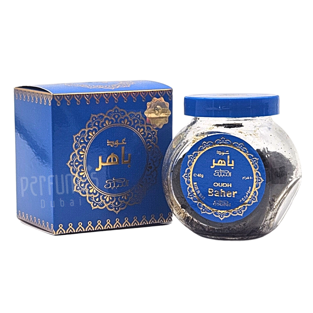 Bakhoor Oudh Baher 40gm By Nabeel – perfumesdubai